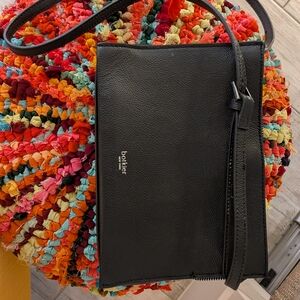 Botkier Sleek Black Crossbody Bag